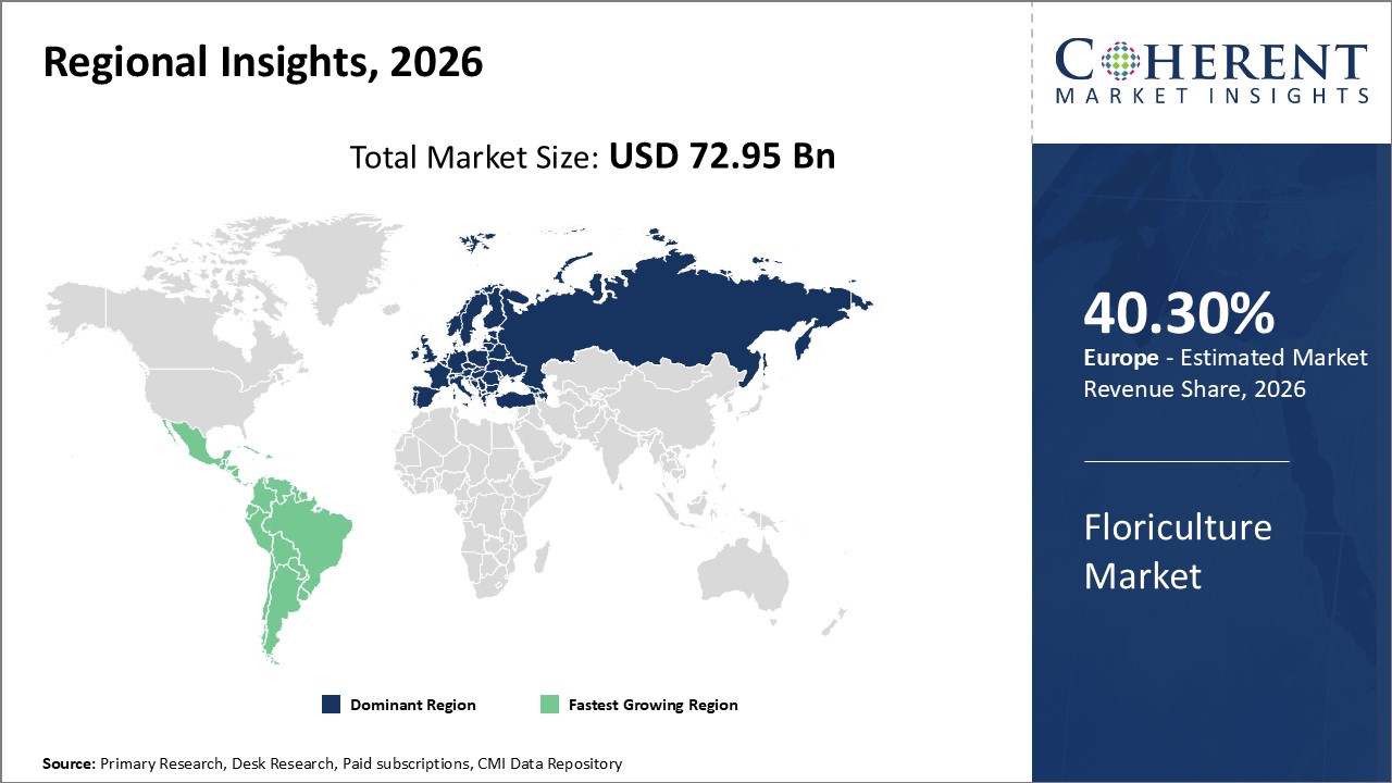 Floriculture Market Regional Insights